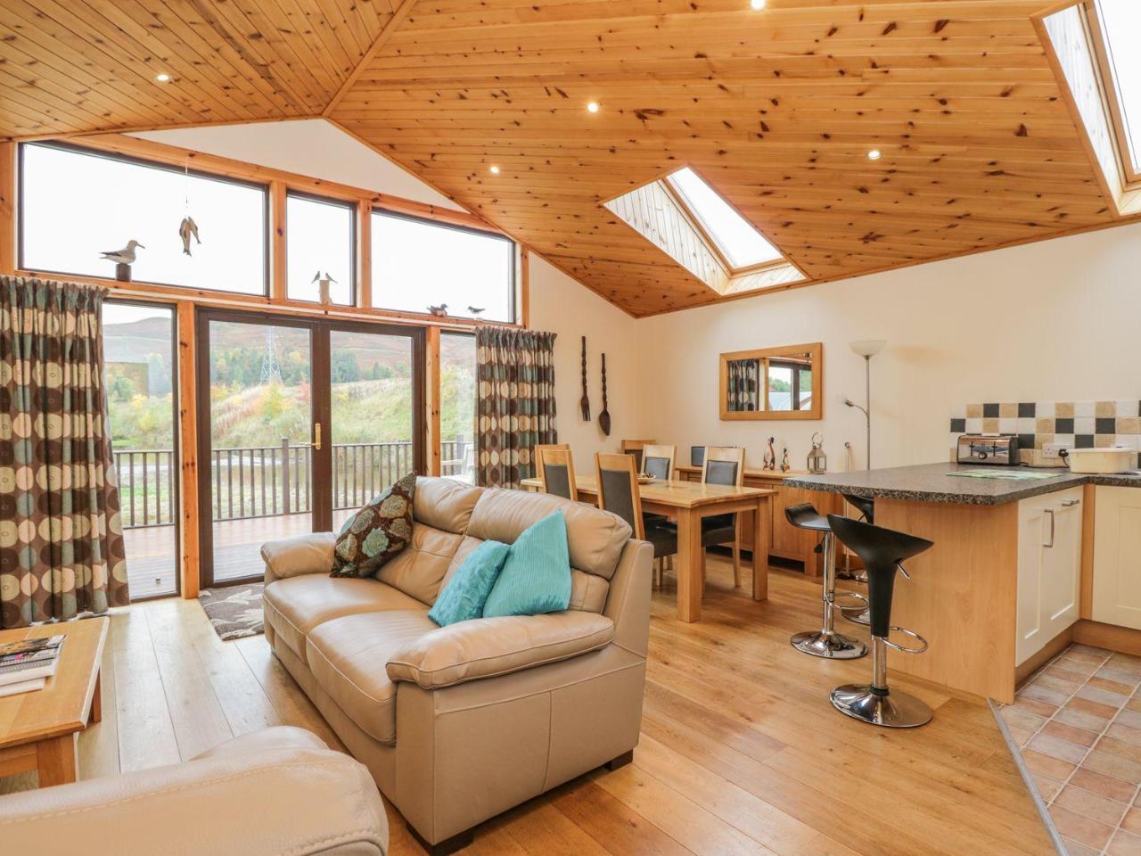 Burnside Lodge Lodge 1, Glengoulandie Aberfeldy Dış mekan fotoğraf